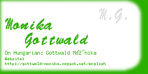 monika gottwald business card